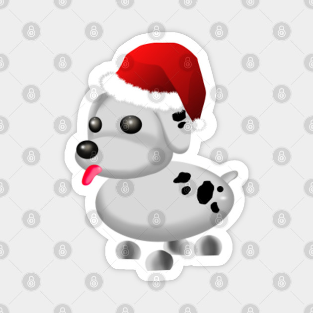 Adopt Me Christmas Dog Adopt Me Roblox Magnet Teepublic - new christmas pets and things coming to adopt me roblox adopt me