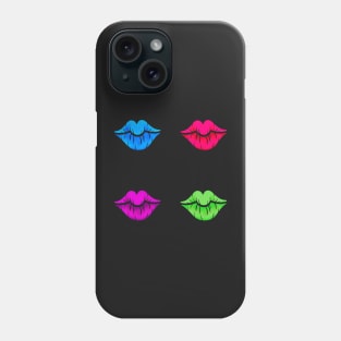 Neon Lips Phone Case