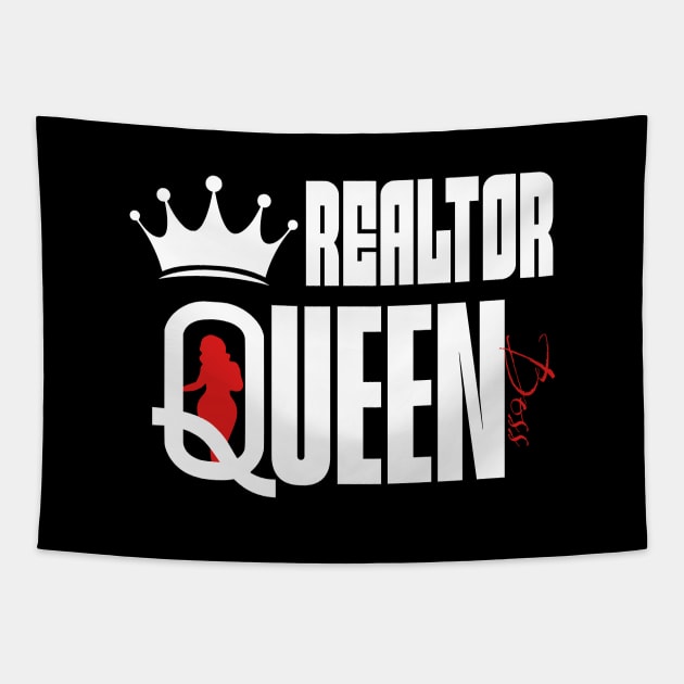 R E A L T O R  Queen Tapestry by The Favorita