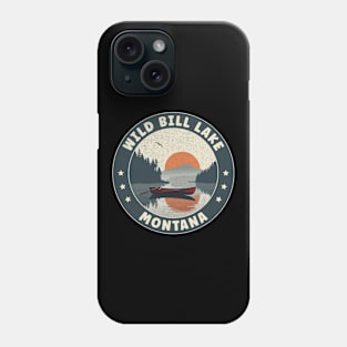 Wild Bill Lake Montana Sunset Phone Case