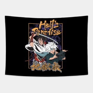 Exiled Samurai Saga Tapestry