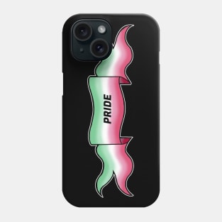 abrosexual pride banner Phone Case