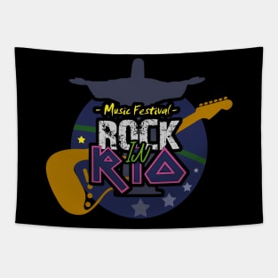 Rock in Rio - Music Festival in Rio de Janeiro Brazil Tapestry