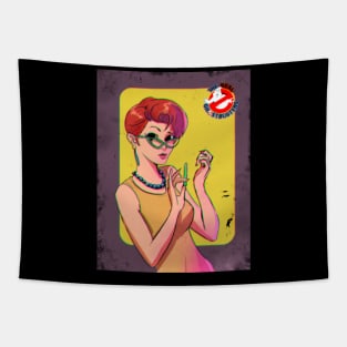 Janine The Real Ghostbusters Tapestry