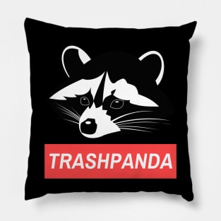 Trashpanda | raccoon design Pillow