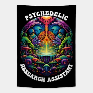 Psychedelic Research Assistant Tapestry