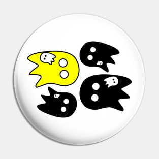 Spooky ghost party Pin