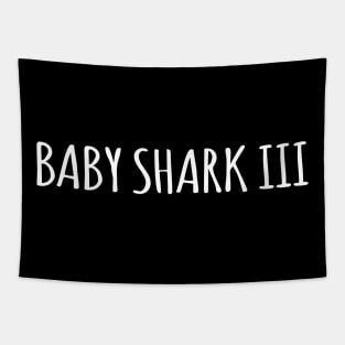 SIBLING MATCHING SHARK FAMILY Tapestry