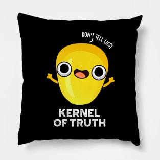 Kernel of Truth Cute Corn Pun Pillow