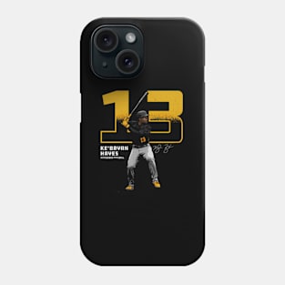 Ke'Bryan Hayes Pittsburgh Outline Phone Case