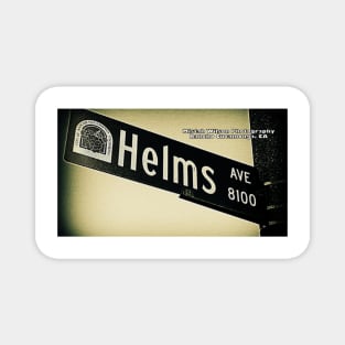 Helms Avenue, Rancho Cucamonga, California by Mistah Wilson Magnet