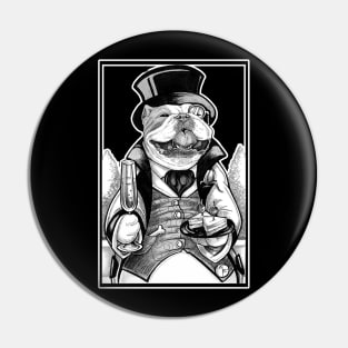 Bulldog Gentleman Pin