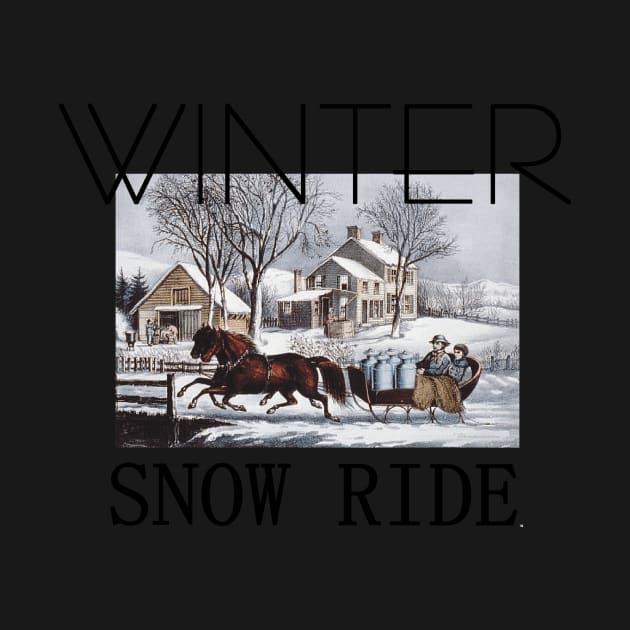 Winter Sleigh Ride by teepossible