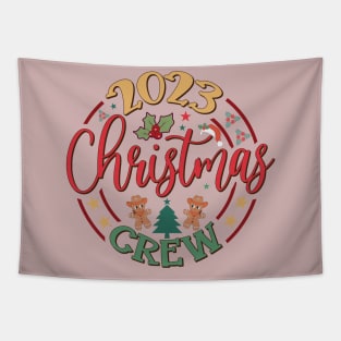 2023 Christmas Crew Family Matching Tapestry