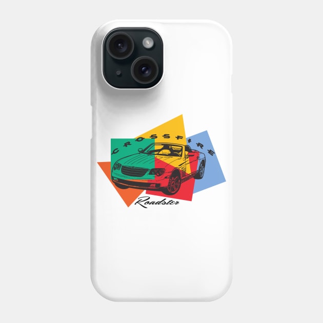 Crossfire Roadster Pop Art style Phone Case by silvercloud