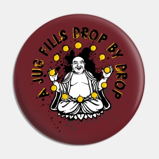 Laughing Buddha Pin