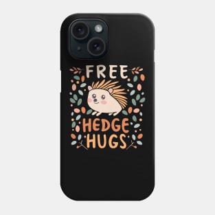 Free Hedgehugs Phone Case