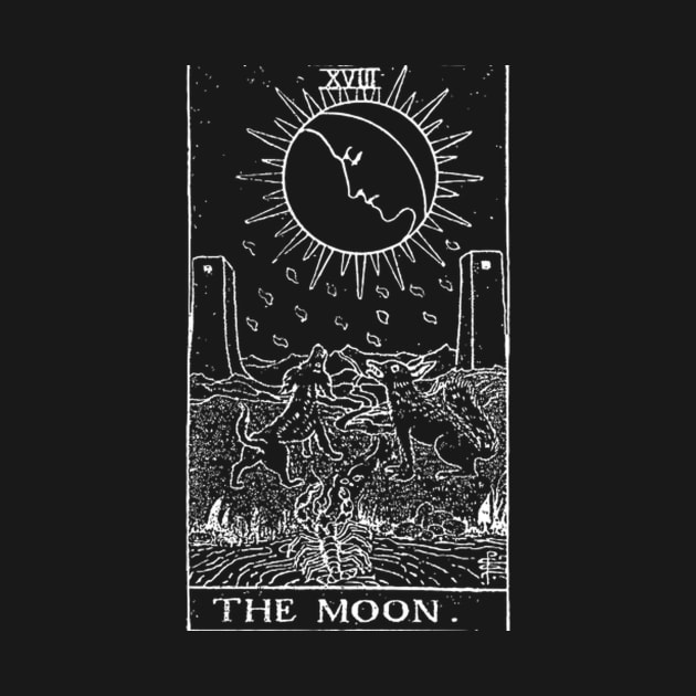 The Moon Tarot Card by SperkerFulis