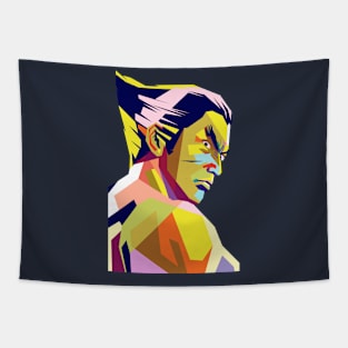 pop art retro game Tapestry