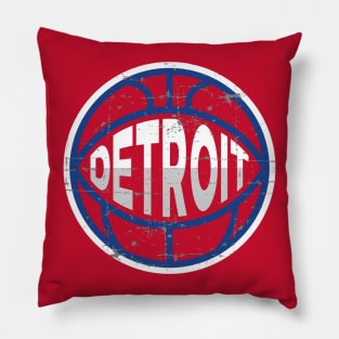 Detroit Basketball 1 Pillow