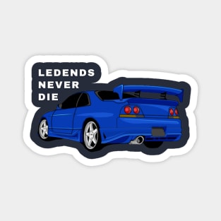 LEGENDS NEVER DIE Magnet