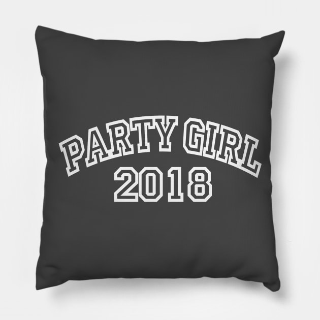 party girl Pillow by martian