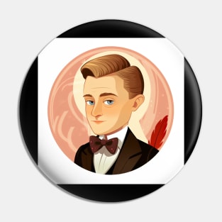 F. Scott Fitzgerald Pin