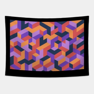 Pastel Pattern Vaporwave Tapestry