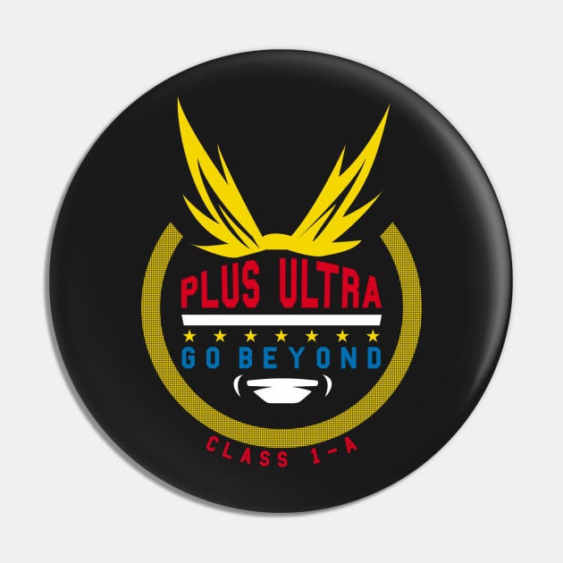 Plus Ultra Go Beyond Pin by hybridgothica