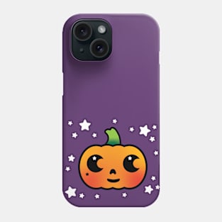 Cutie Pumpkin and Stars Phone Case