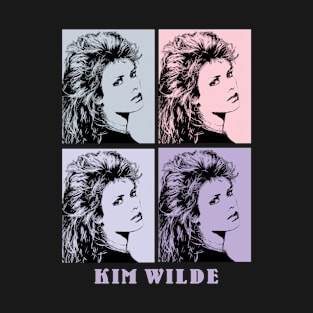 Kim Wilde 80s Pop Art T-Shirt