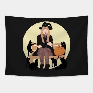 Halloween Cats Tapestry