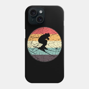 Vintage Skier | 70's Skiing Lovers Phone Case