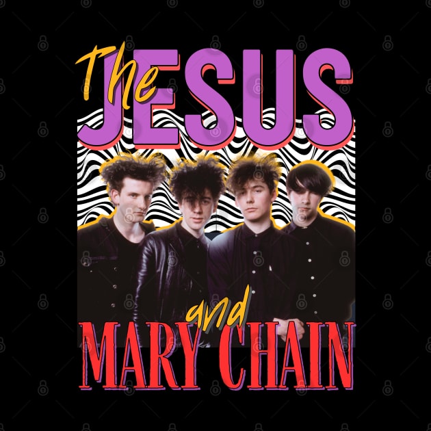 The Jesus And Mary Chain Vintage 1983 // Amputation Original Fan Design Artwork by A Design for Life