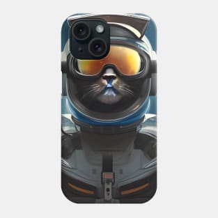 Cat Space Pilot Phone Case