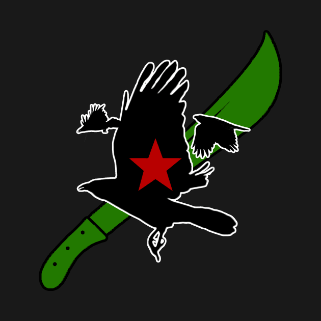 CROW - Machete Group Logo by CROW Store