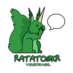Compendium of Arcane Beasts and Critters - Ratatoskr T-Shirt
