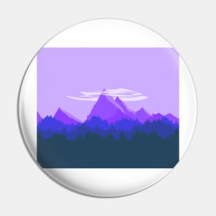 Purple Mountain Pin