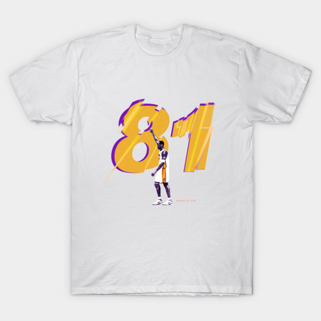 kobe bryant 81 shirt