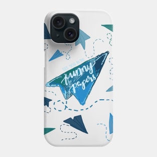 PAPER AIRPLANES | SEE YOU IN THE FUNNY PAPERS Phone Case