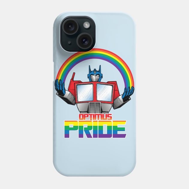 Optimus Pride Phone Case by JMKohrs