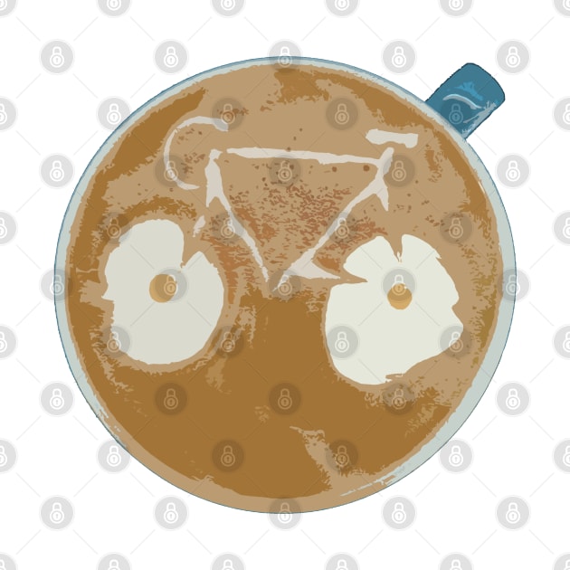 Cycling Latte Art by esskay1000