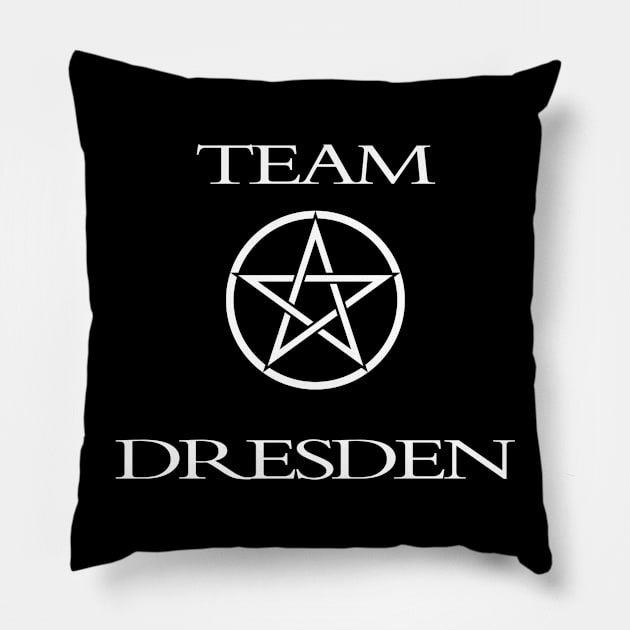 Team Dresden Pillow by Being A Geek