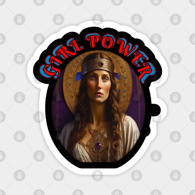 Girl power, religious pirate queen Magnet by sailorsam1805