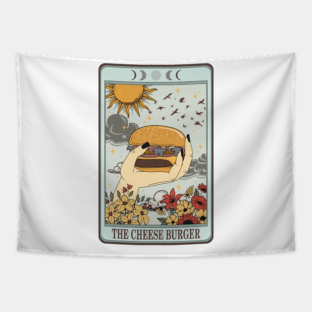 The Cheese Burger Tapestry by SturgesC