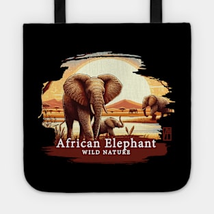 African Elephant - WILD NATURE - ELEPHANT -3 Tote