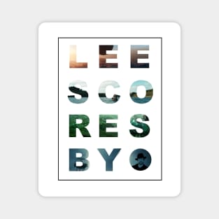 LEE SCORESBY Name Design (white) | His Dark Materials Magnet