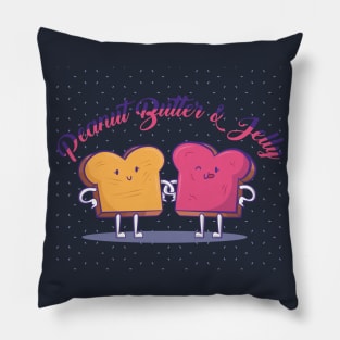 Peanut Butter and Jelly Pillow