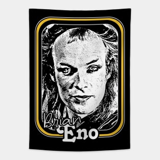 Brian Eno / Retro Fan Art Design Tapestry