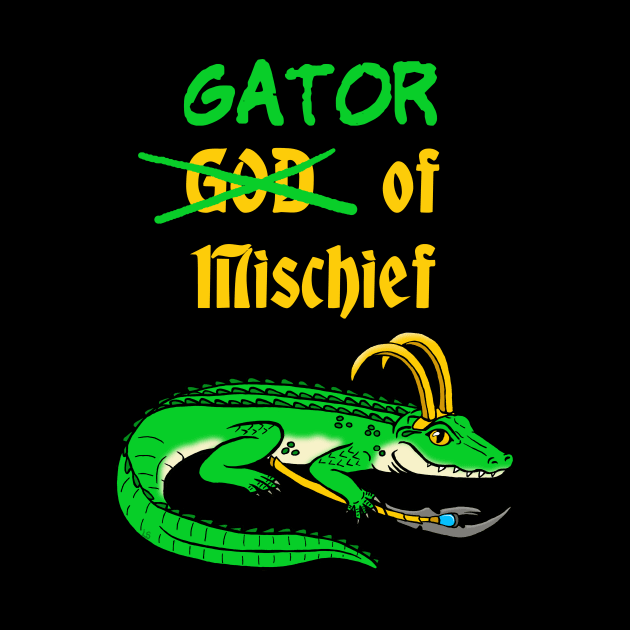 Gator of Mischief by HonuHoney